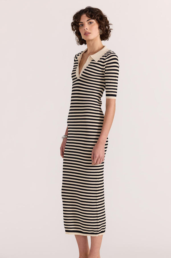 Lana Stripe Knit Dress