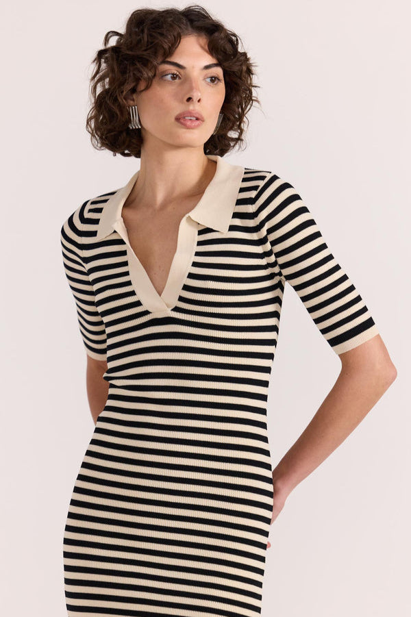 Lana Stripe Knit Dress