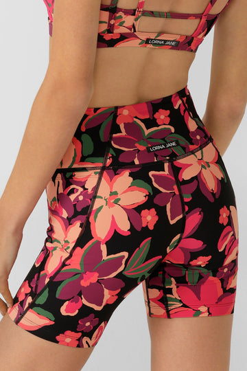 Floral Escape Hi-Fold Pocket Bike Short | Floral Escape