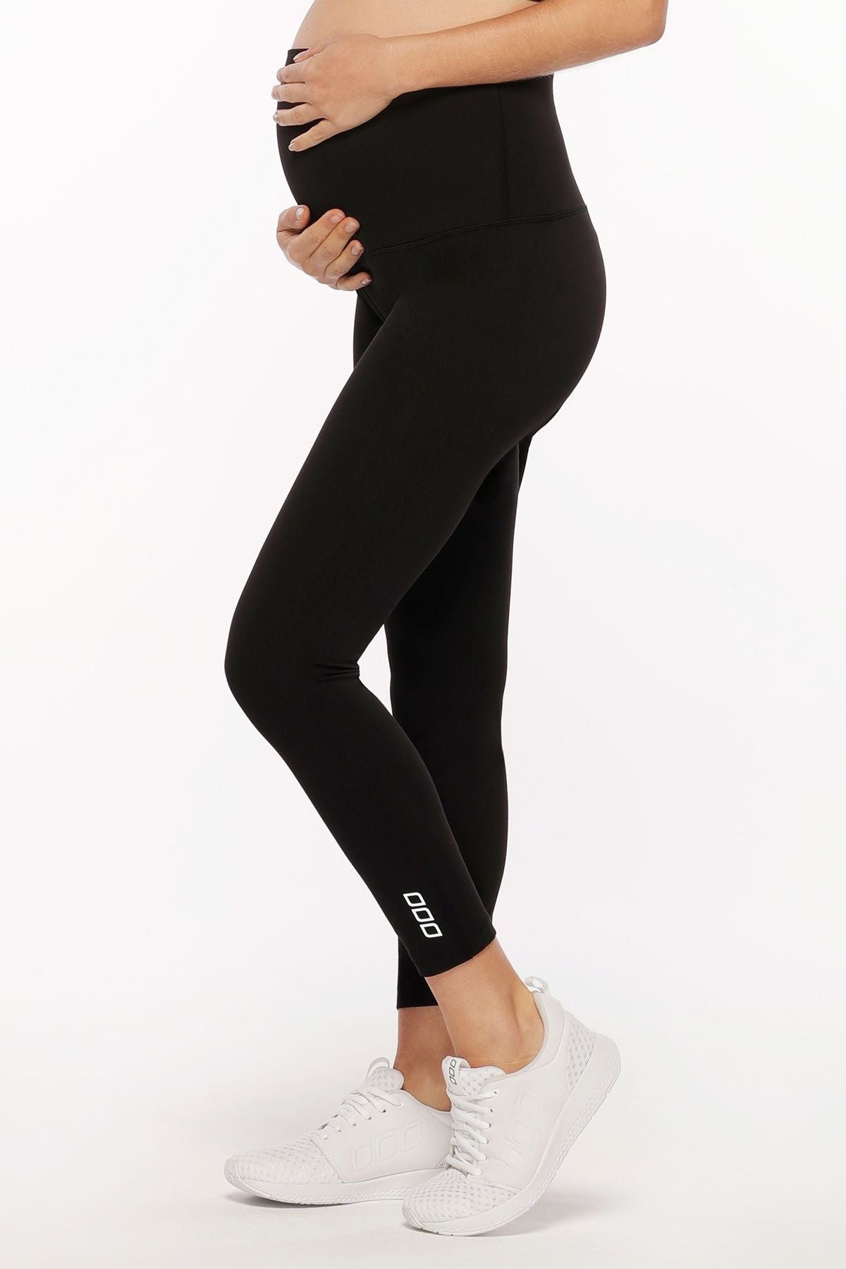LJ Maternity Ankle Biter Leggings Black
