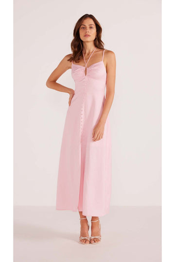 Cora Midi Dress | Blush