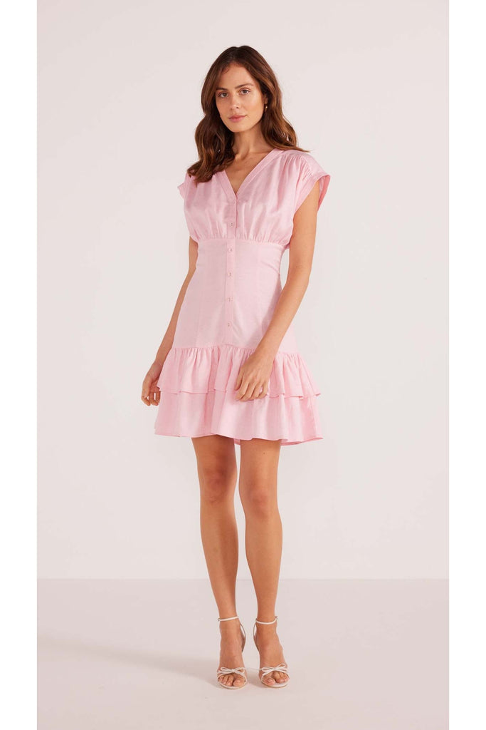 Cora Mini Dress | Blush