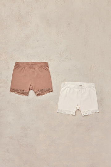 Cartwheel Shorts | Ivory/Mocha