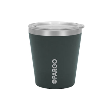 8oz Insulated Reusable Cup - BBQ Charcoal