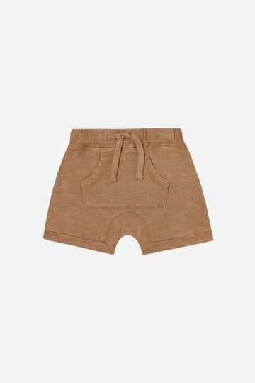 Front pouch Short | Camel