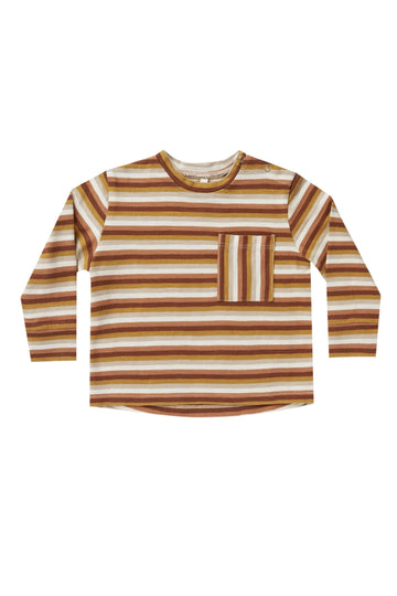 LS Skater Tee - Multi Stripe