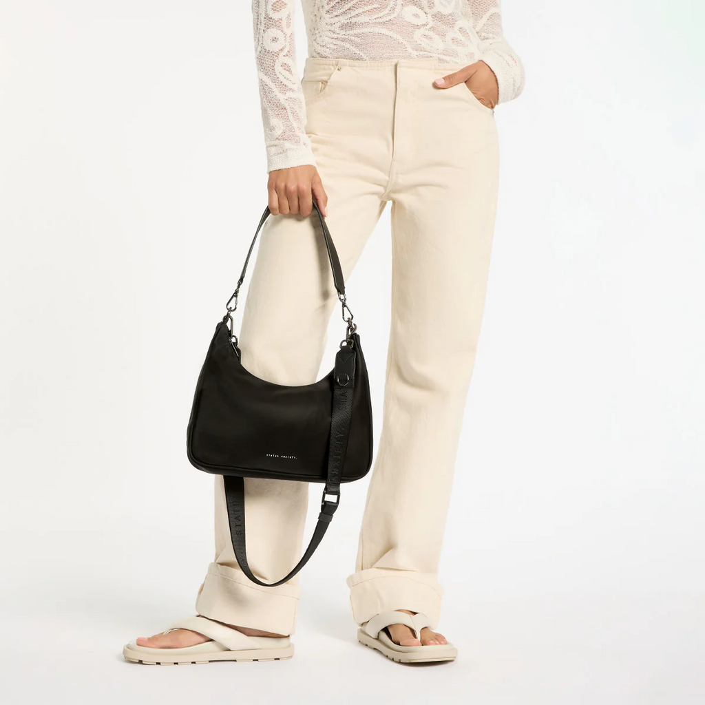 Fleur Recycled Bag | Black
