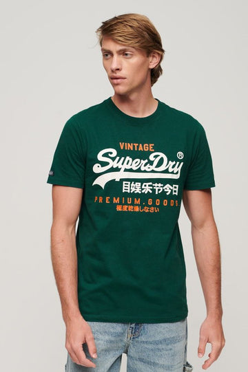 Classic VL Heritage T Shirt | Pine Green