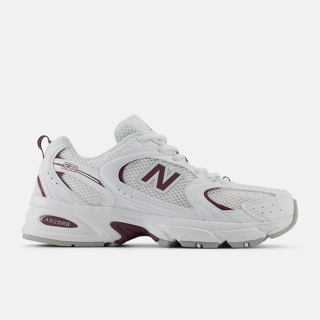 530 CSF | White/Faded Plum