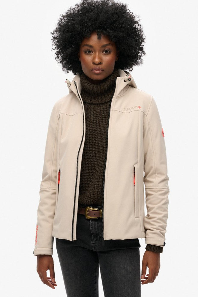 Hooded Classic Trekker Jacket | Chateau Grey