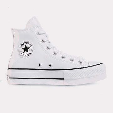 Chuck Taylor Lift Leather High Top - White