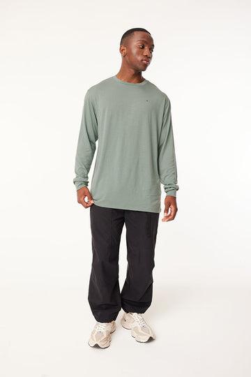 Merino LS Sup Tee - Jade